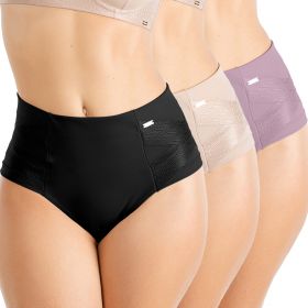 COMBO TRIO DE CALCINHAS CULOTE CONTROL ZERO BARRIGA